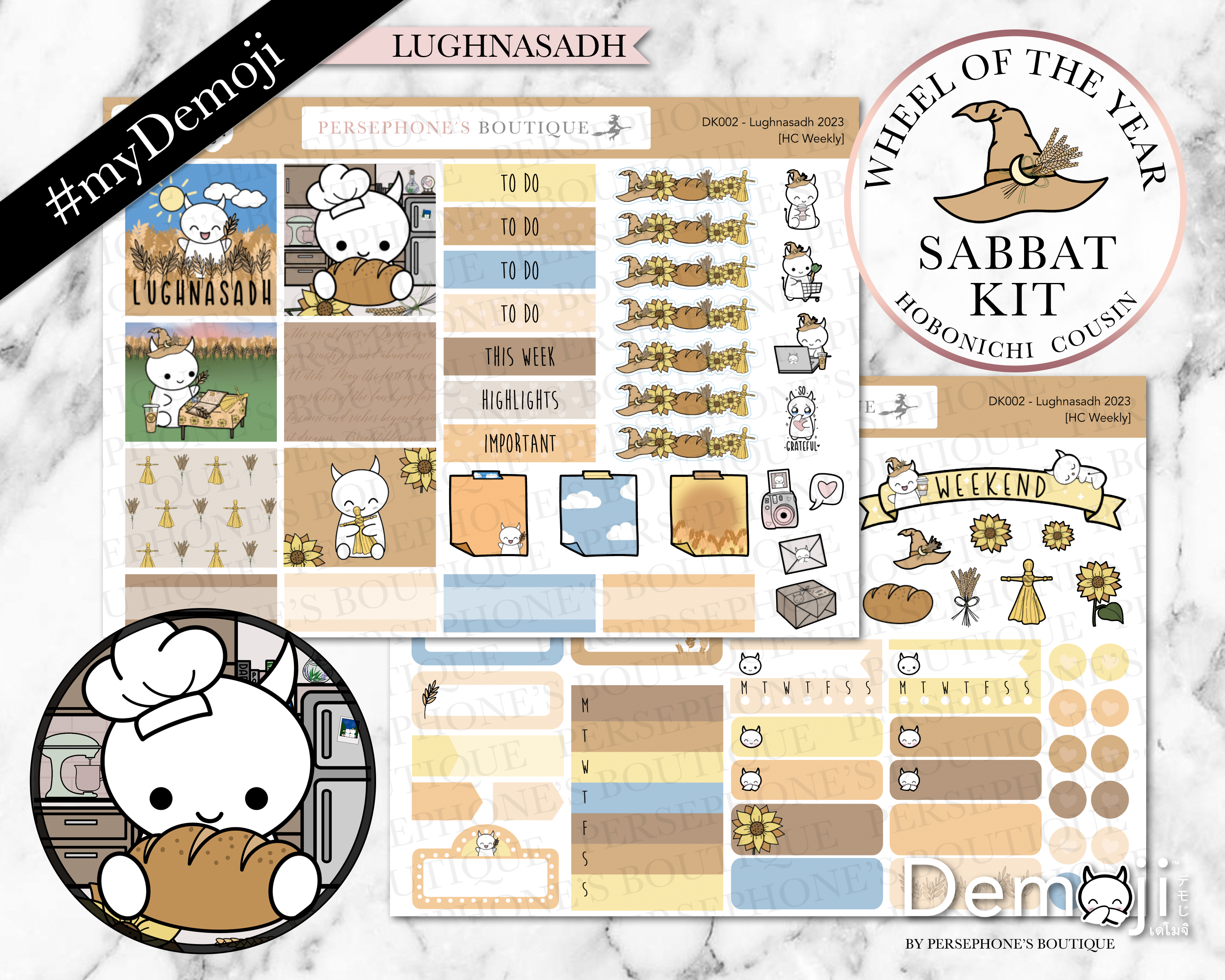 Weekly Kits 1.3" Wide