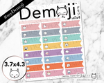 Pastel Mini Demoji Flags - Persephone's Boutique