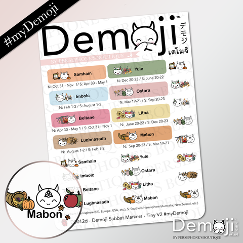 Demoji Sabbat Markers - Tiny V2