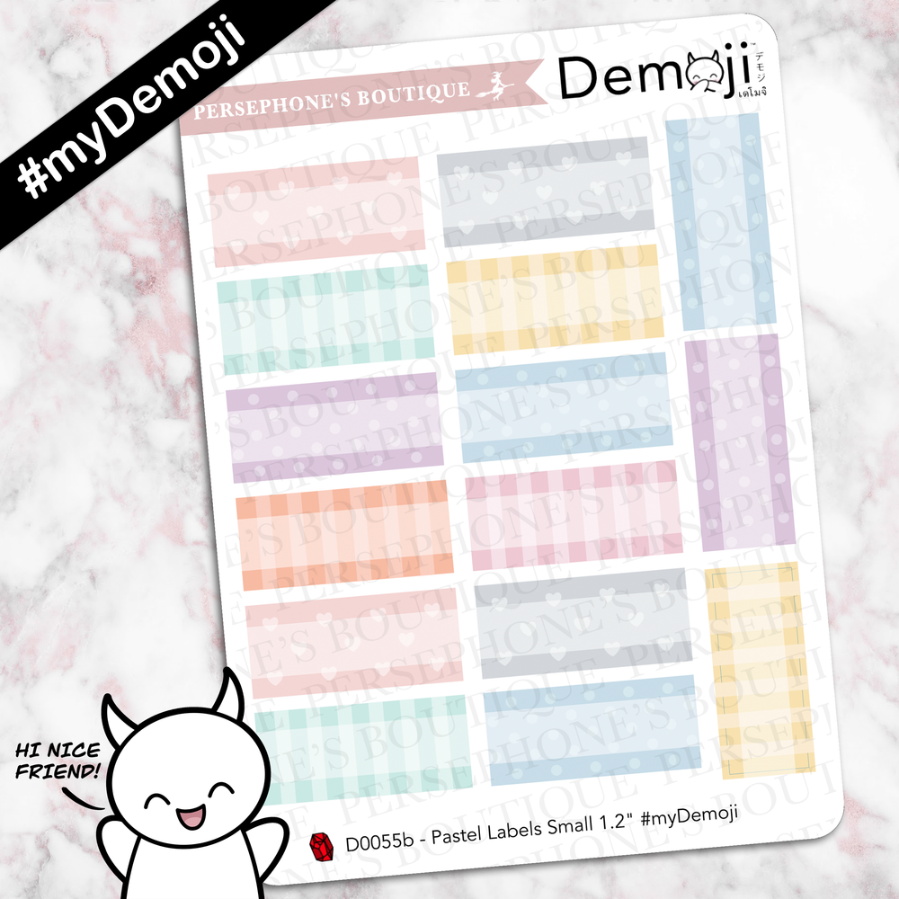 Pastel Labels - Small - Persephone's Boutique