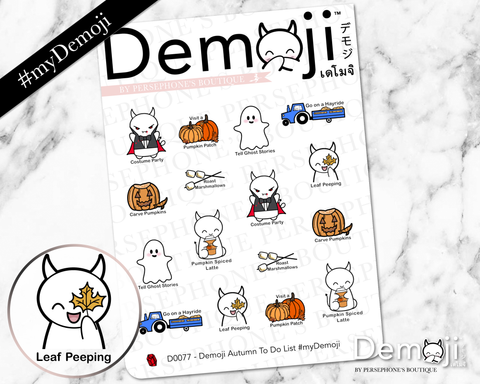 Demoji Autumn 2023 To Do List