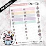 Demoji Birthday Trackers