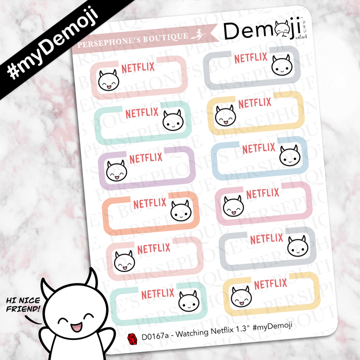 Demoji Netflix Labels