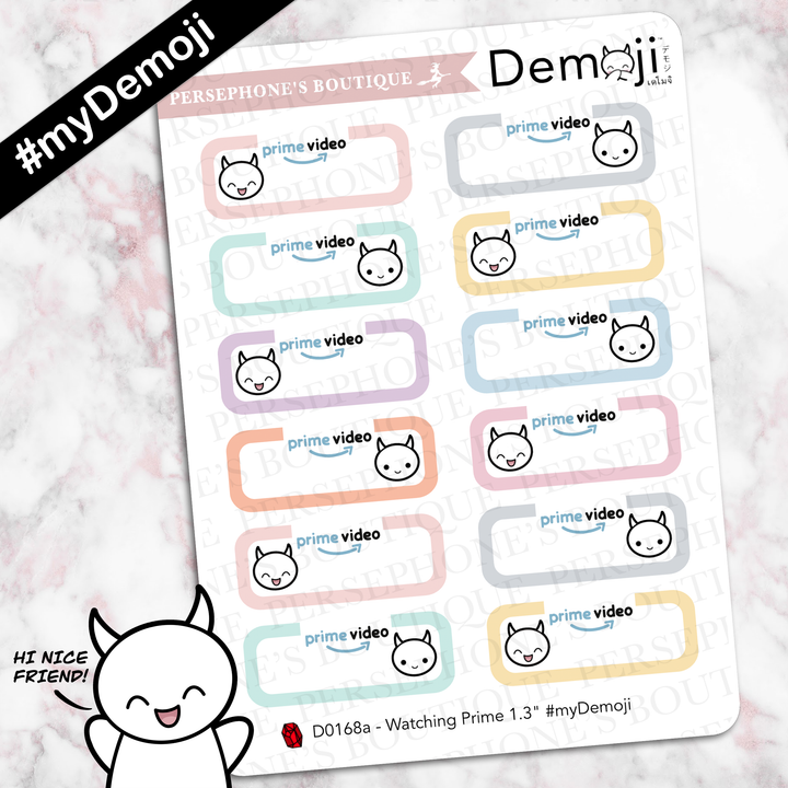 Demoji Prime Video Labels