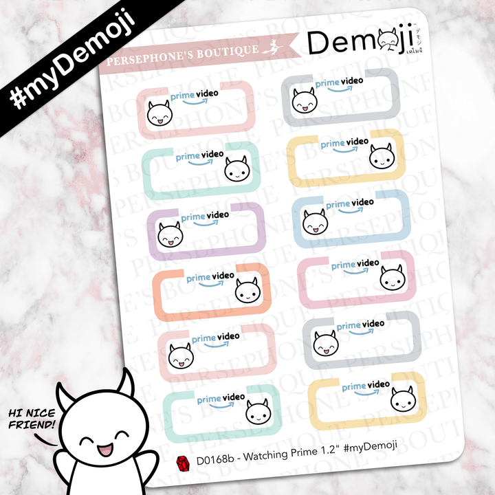 Demoji Prime Video Labels