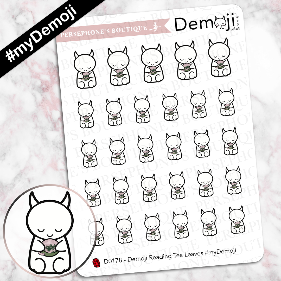 Demoji Reading Tea Leaves - Persephone's Boutique