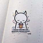 Cocoa Dreams Vinyl Sticker