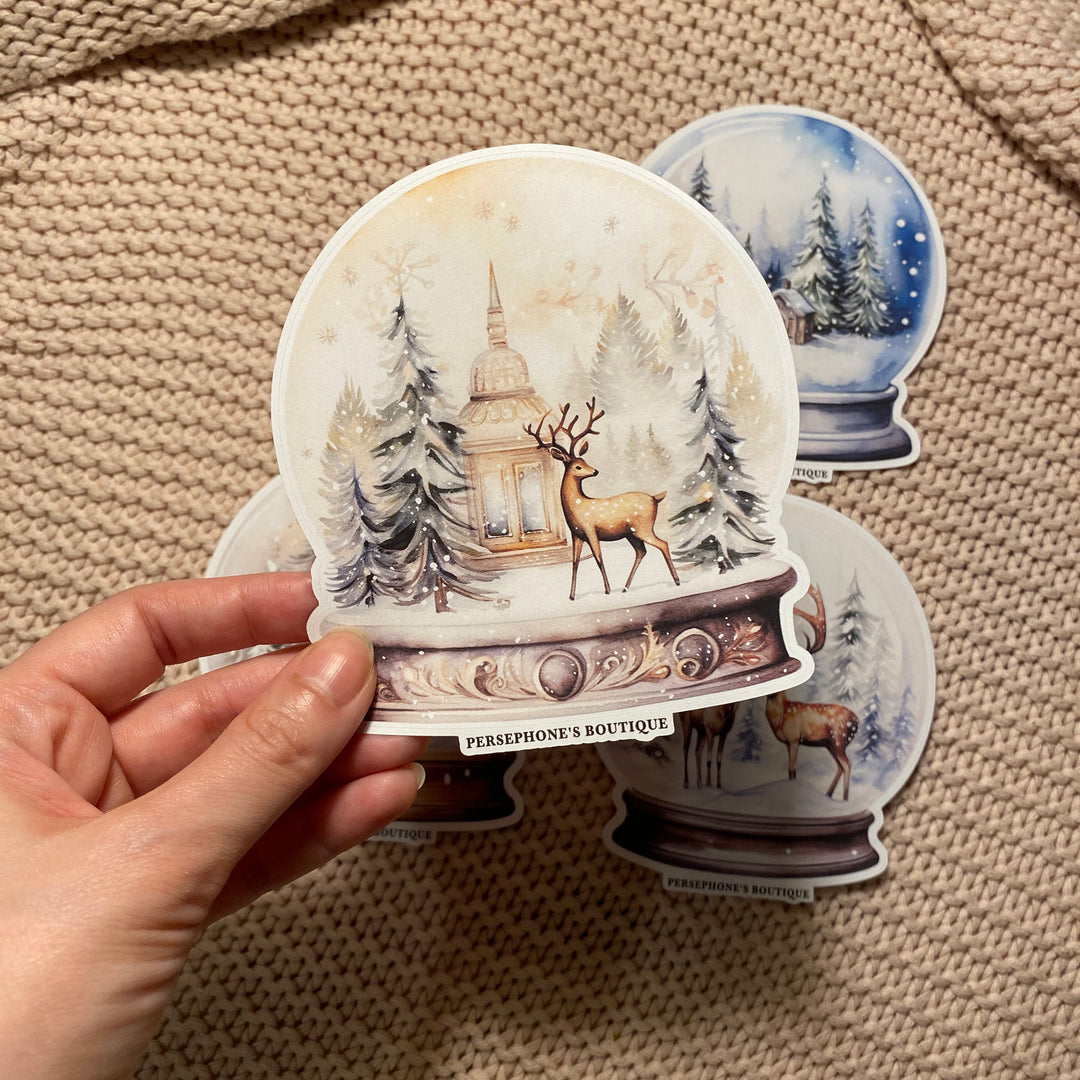 Winter Snow Globes