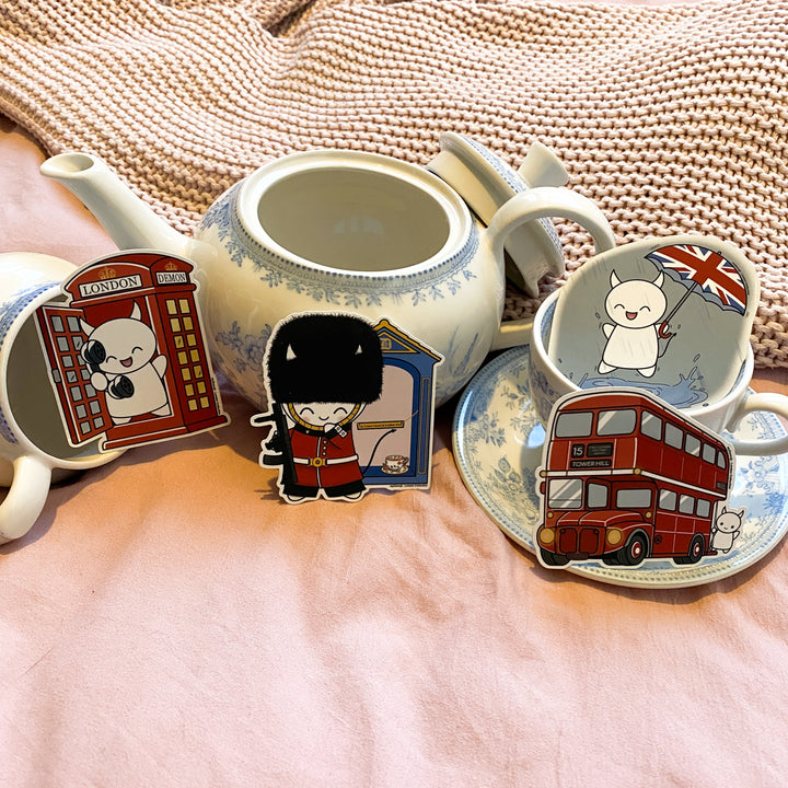 🇬🇧 London Collection Vinyl Stickers