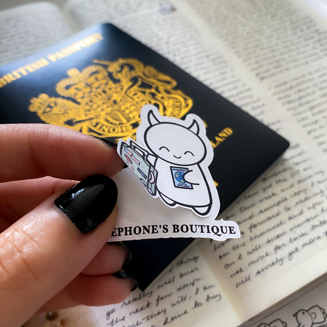 Travel Journaling Sticker