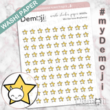 Mini/Micro Star Icons [washi paper]