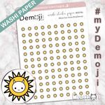 Mini/Micro Sun Icons [washi paper]