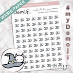 Mini/Micro Witch Hat Icons [washi paper]