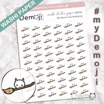 Mini/Micro Broom Icons [washi paper]
