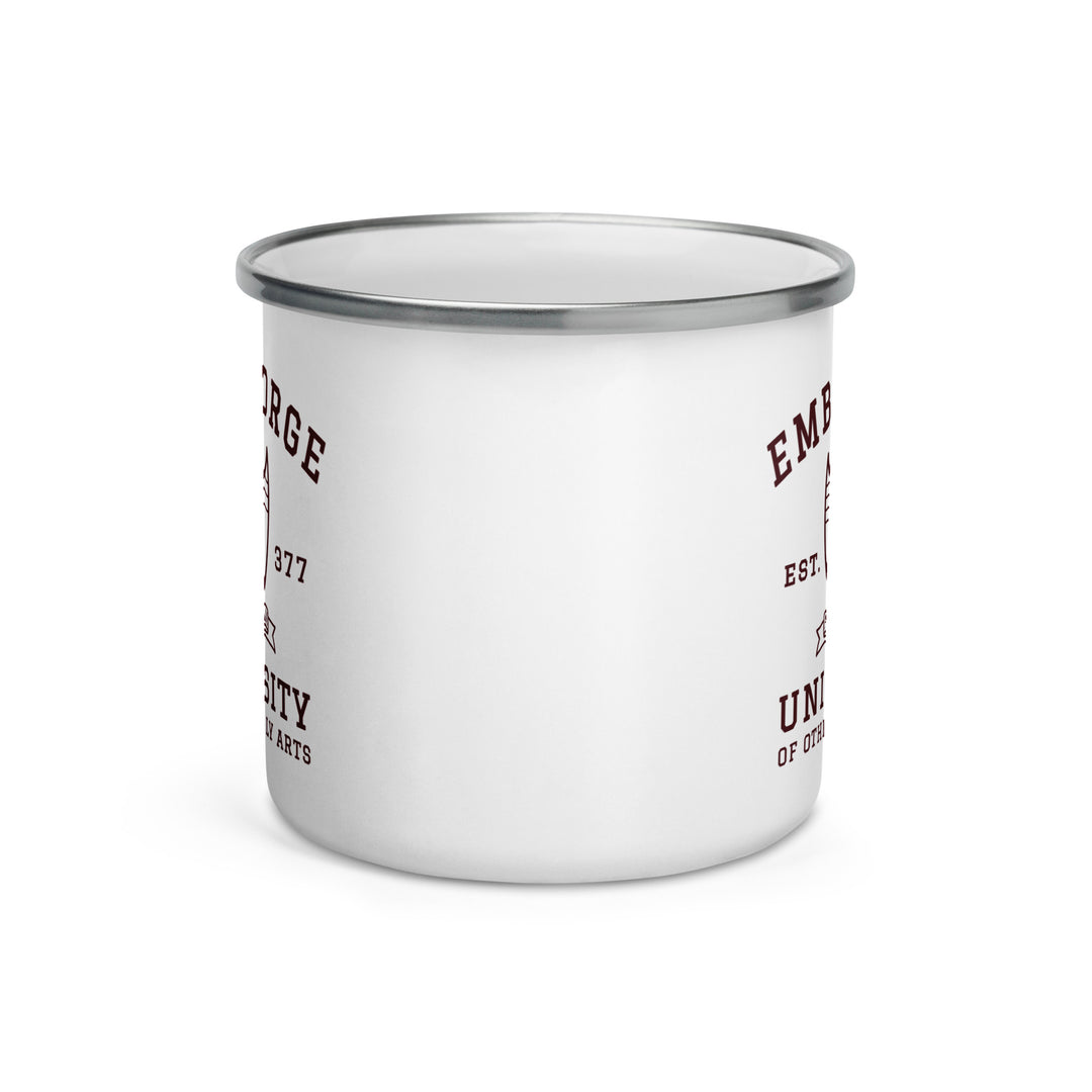 Emberforge University Enamel Mug