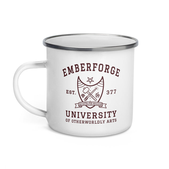 Emberforge University Enamel Mug