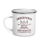 Emberforge University Enamel Mug