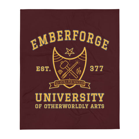 Emberforge University Throw