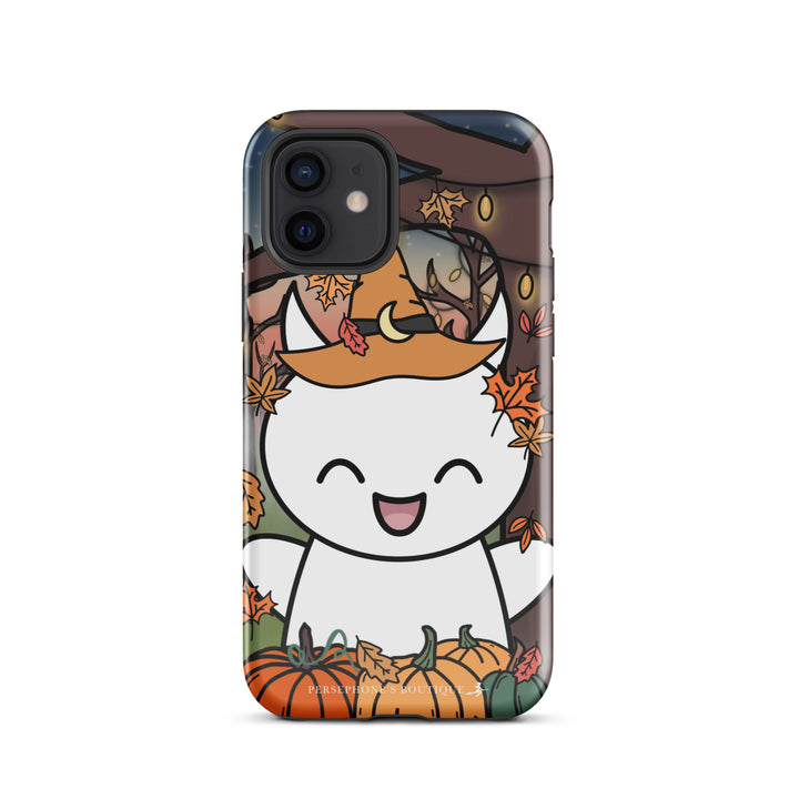 Demoji Hello Autumn Tough iPhone Case