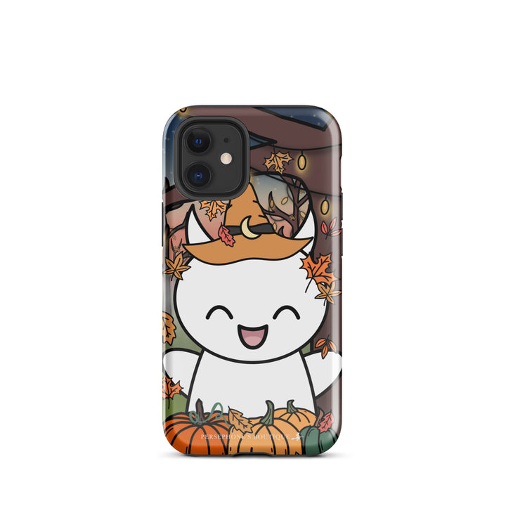 Demoji Hello Autumn Tough iPhone Case