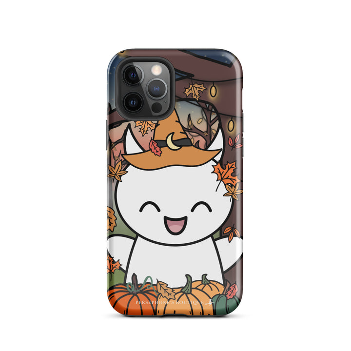 Demoji Hello Autumn Tough iPhone Case