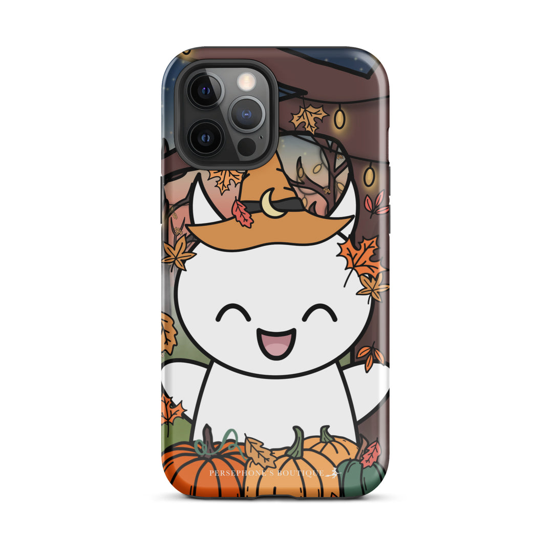 Demoji Hello Autumn Tough iPhone Case