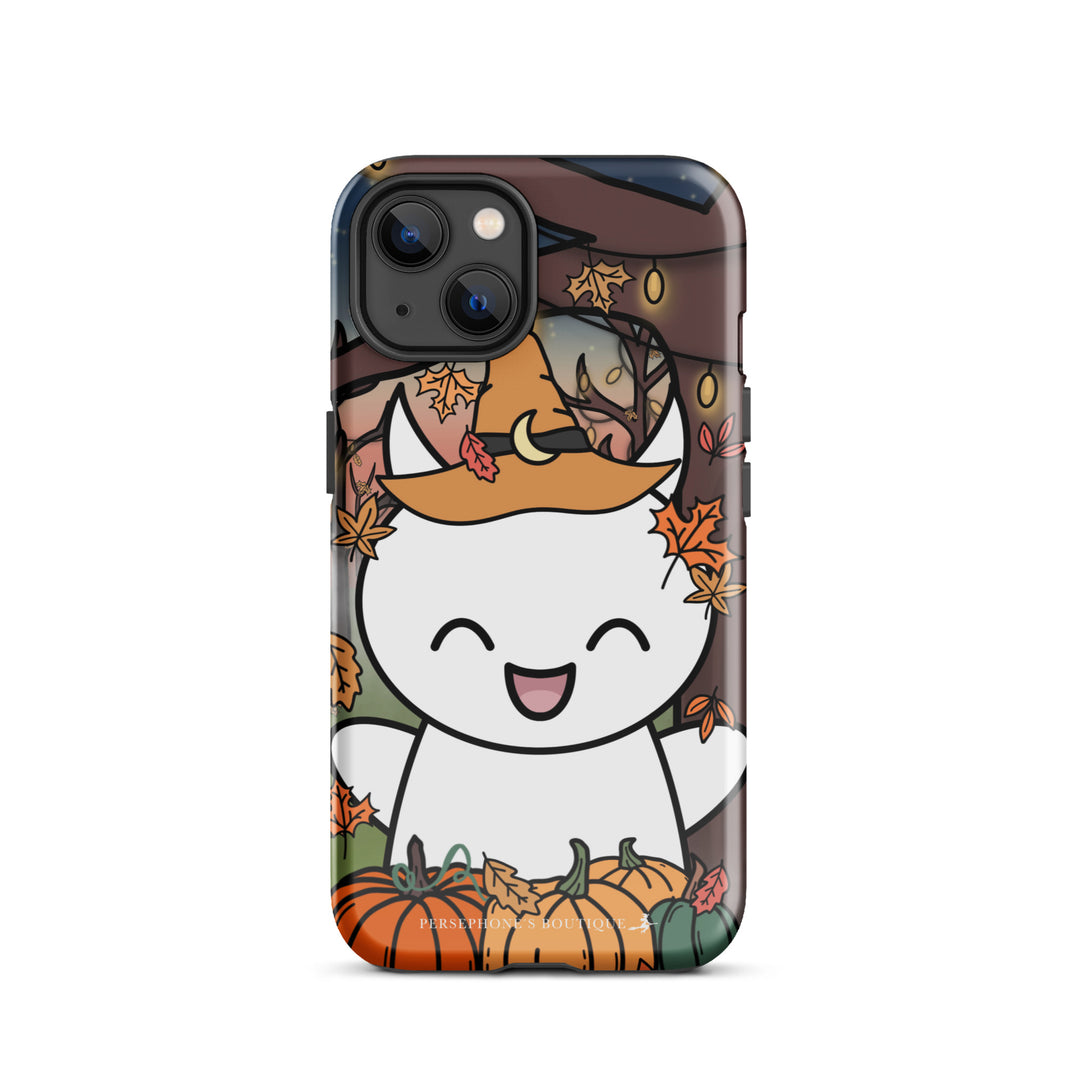 Demoji Hello Autumn Tough iPhone Case