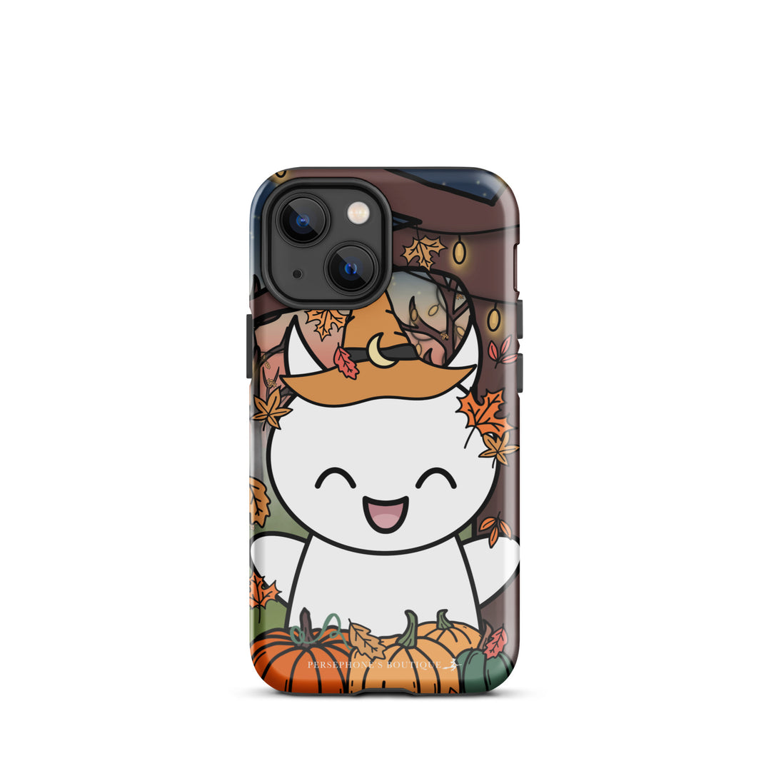 Demoji Hello Autumn Tough iPhone Case