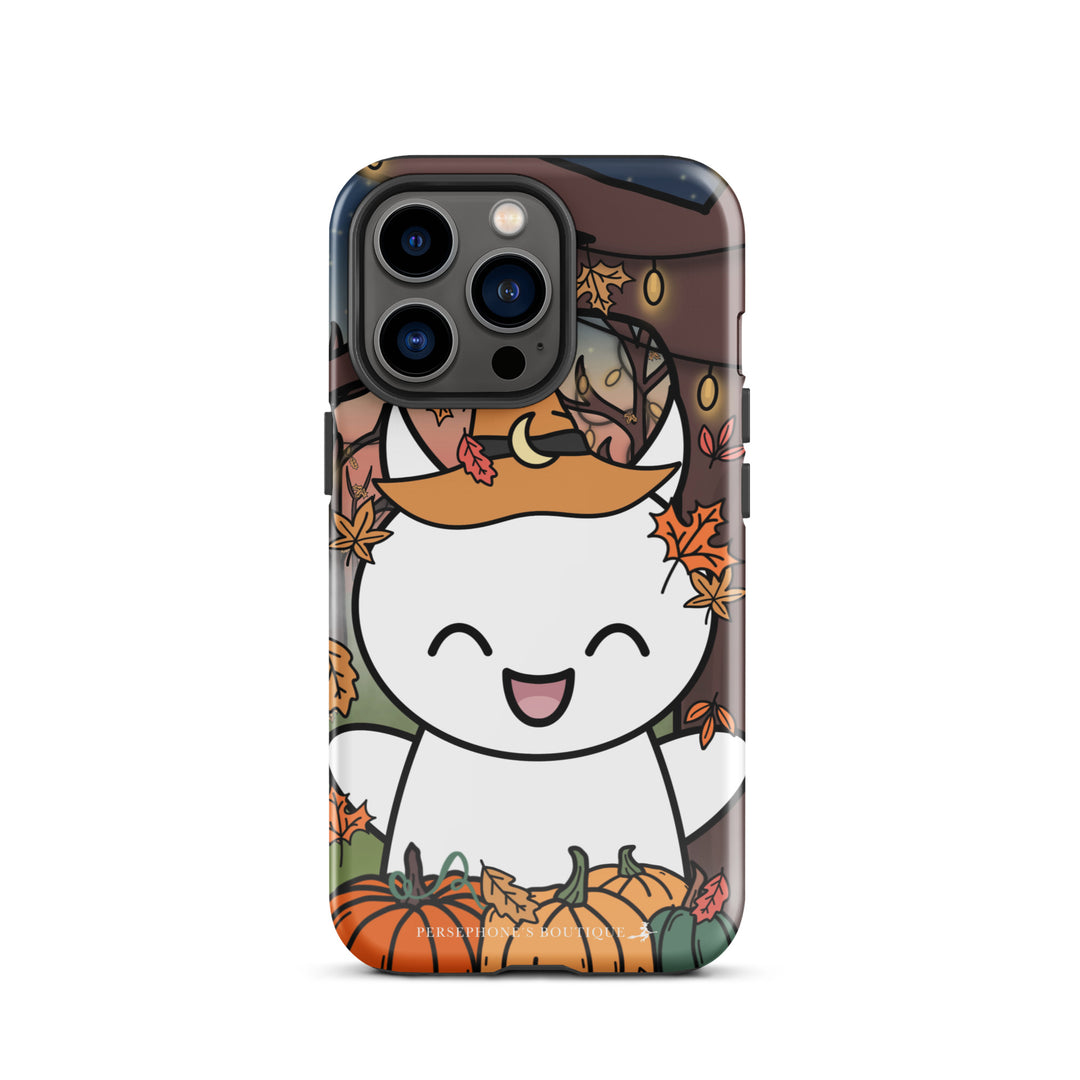 Demoji Hello Autumn Tough iPhone Case