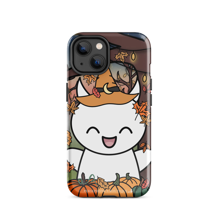 Demoji Hello Autumn Tough iPhone Case