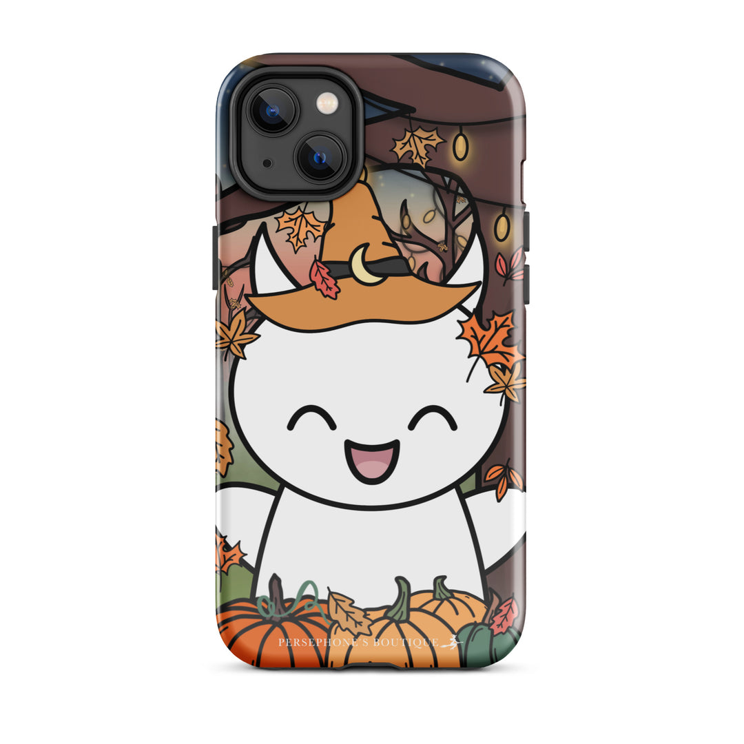 Demoji Hello Autumn Tough iPhone Case