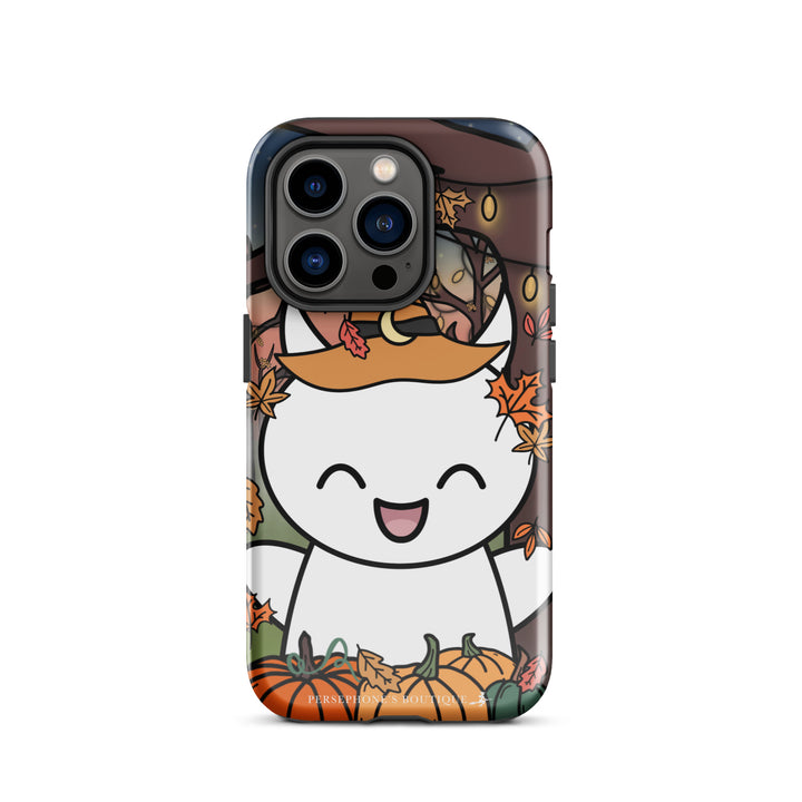 Demoji Hello Autumn Tough iPhone Case