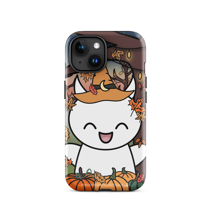 Demoji Hello Autumn Tough iPhone Case