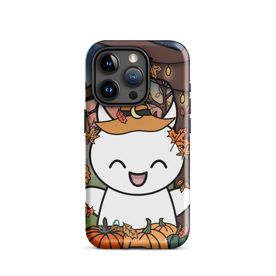 Demoji Hello Autumn Tough iPhone Case