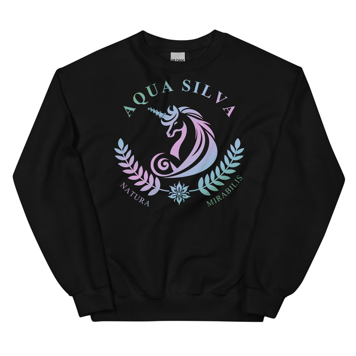 Aqua Silva Gradient House Sweater - Black