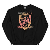 Ignis Vox Gradient House Sweater - Black