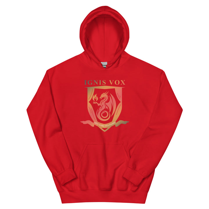 Ignis Vox Gradient House Hoodie - Fire