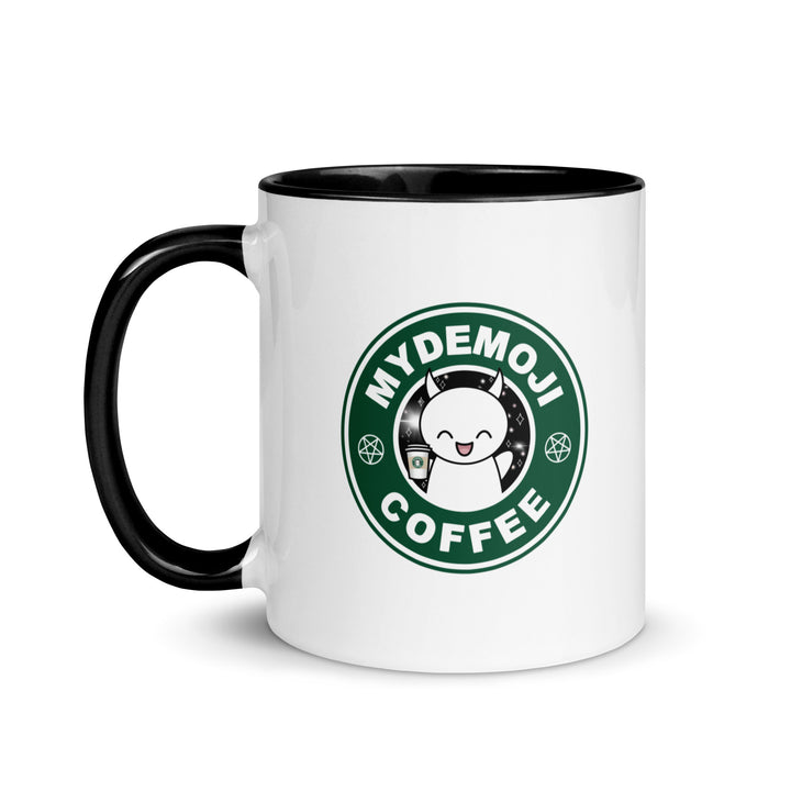 myDemoji Coffee Mug Black & Whte