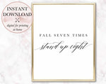 Fall Seven Times Printable - Persephone's Boutique