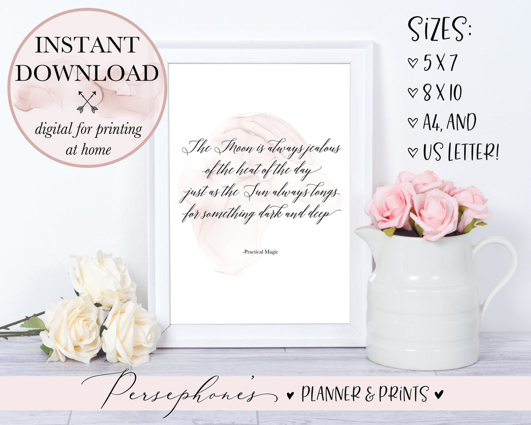 Moon & Sun Printable - Persephone's Boutique