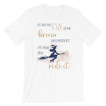 Size of Broom Tee - Persephone's Boutique