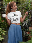Witch & Hat Tee (4 colours) - Persephone's Boutique