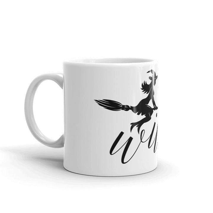 Witch on Broom Mug - Persephone's Boutique