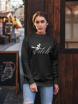 Witch on Broom Sweater - Persephone's Boutique